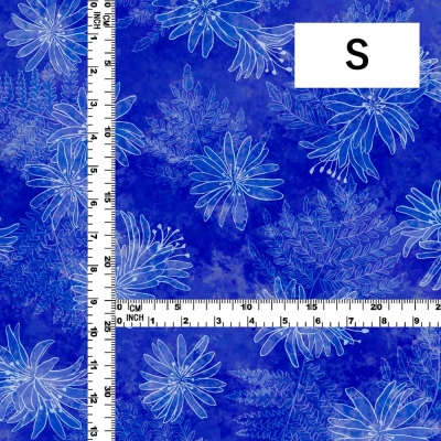 Hula Fabric / Lily / JKH-678-BL