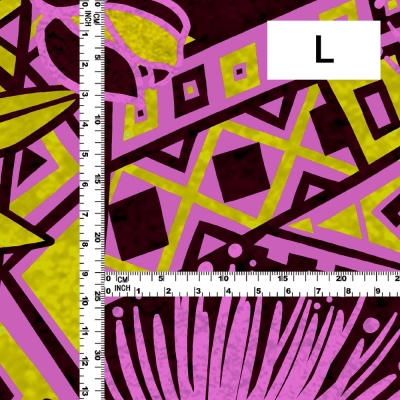 Hula Fabric / Kahiko & Lehua / JKH-680-DPIYE