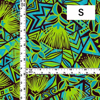 Hula Fabric / Kahiko & Lehua / JKH-680-GRBL