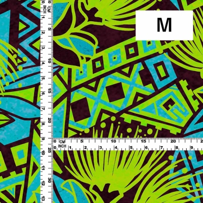 Hula Fabric / Kahiko & Lehua / JKH-680-GRBL