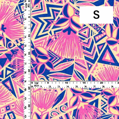 Hula Fabric / Kahiko & Lehua / JKH-680-PIBL