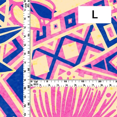Hula Fabric / Kahiko & Lehua / JKH-680-PIBL
