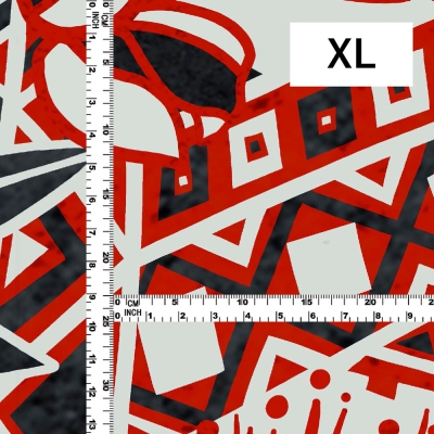 Hula Fabric / Kahiko & Lehua / JKH-680-RDBK