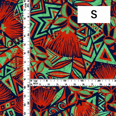 Hula Fabric / Kahiko & Lehua / JKH-680-RDTBL