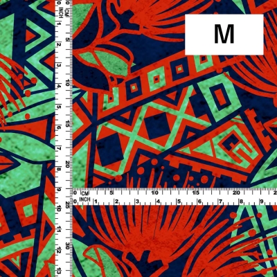 Hula Fabric / Kahiko & Lehua / JKH-680-RDTBL