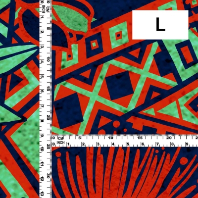 Hula Fabric / Kahiko & Lehua / JKH-680-RDTBL