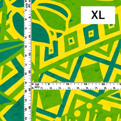 Hula Fabric / Kahiko & Lehua / JKH-680-YEGR