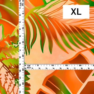 Hula Fabric / Hawaiian Leaf / JKH-682-OR
