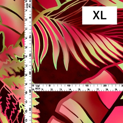 Hula Fabric / Hawaiian Leaf / JKH-682-WI