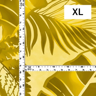 Hula Fabric / Hawaiian Leaf / JKH-682-YE
