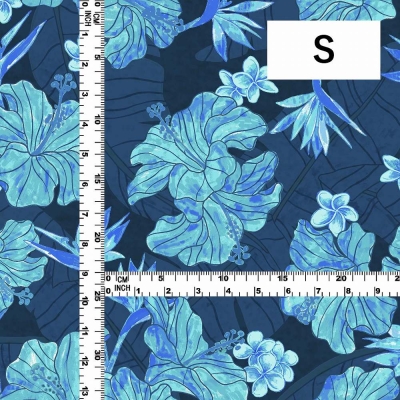 Hula Fabric / Hibiscus / JKH-684-LBL