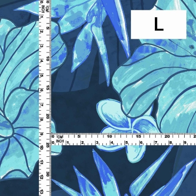 Hula Fabric / Hibiscus / JKH-684-LBL