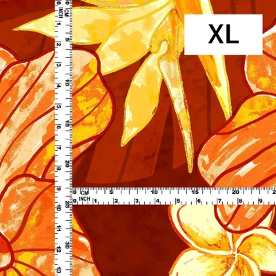 Hula Fabric / Hibiscus / JKH-684-OR