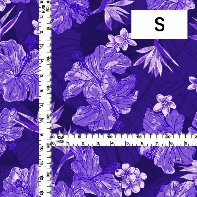 Hula Fabric / Hibiscus / JKH-684-PU