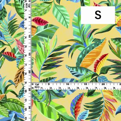Hula Fabric / Hawaiian Leaf / JKH-698-CR