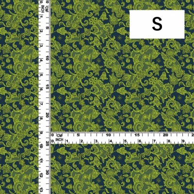 Hula Fabric / Lace Pattern Print / JKH-700-GRYE