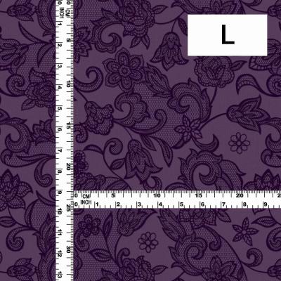 Hula Fabric / Lace Pattern Print / JKH-700-PU