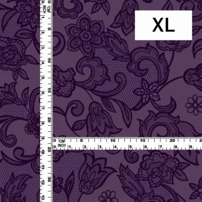 Hula Fabric / Lace Pattern Print / JKH-700-PU