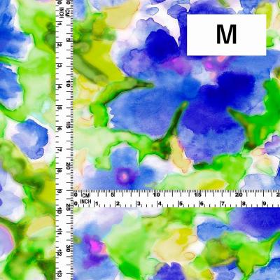 Hula Fabric / Watercolor Floral / JKH-706-BL