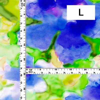 Hula Fabric / Watercolor Floral / JKH-706-BL