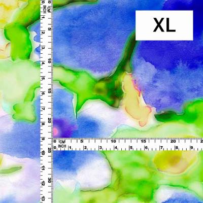 Hula Fabric / Watercolor Floral / JKH-706-BL