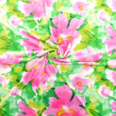 Hula Fabric / Watercolor Floral / JKH-706-GRPI