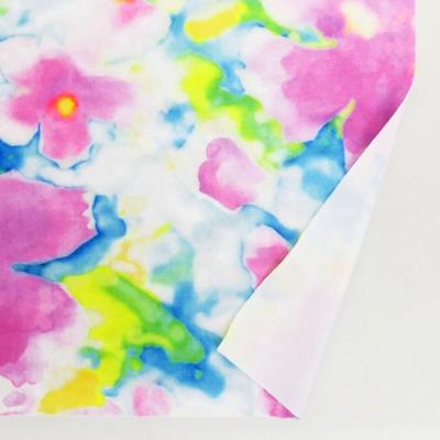 Hula Fabric / Watercolor Floral / JKH-706-LBLPI