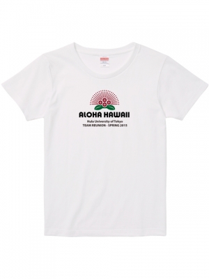 Hula Original Name Print T-shirt / Lehua / White / OT002w