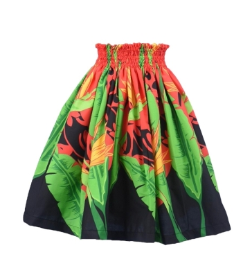 Hula Kids Pa'u Keiki XL size/ Red / S1-XL