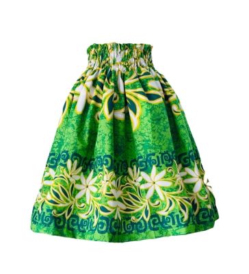Hula Kids Pa'u Keiki XL size/ Green / S17-XL