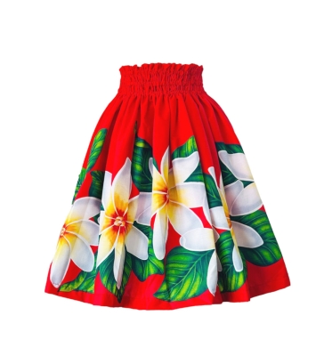 Hula Kids Pa'u Keiki XL size/ Red / S21-XL