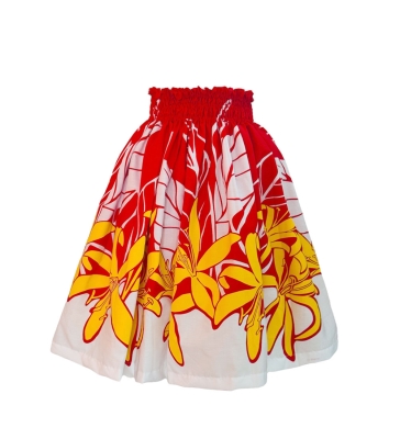 Hula Kids Pa'u Keiki XL size/ Red / S52-XL