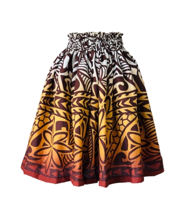 Hula Kids Pa'u Keiki XL size/ Brown / S58-XL