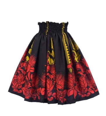 Hula Kids Pa'u Keiki XL size/ Black / S6-XL