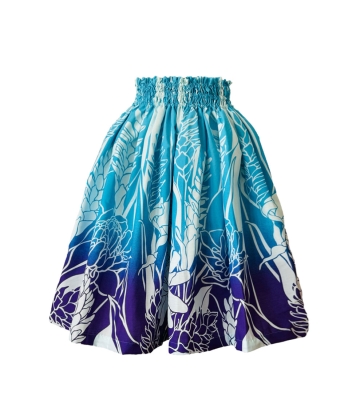 Hula Kids Pa'u Keiki XL size/ Aqua & Purple / S63-XL