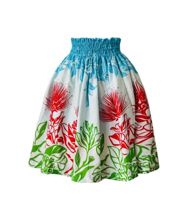 Hula Kids Pa'u Keiki XL size/ Aqua / S66-XL