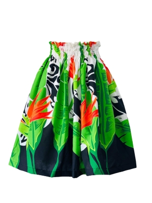 Hula Kids Pa'u Keiki XL size/ White / S7-XL