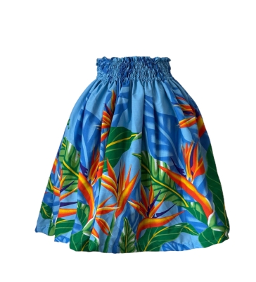 Hula Kids Pa'u Keiki XL size/ Blue / S71-XL