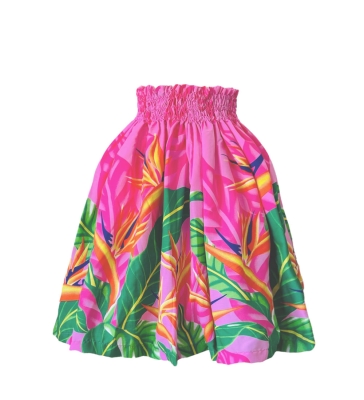 Hula Kids Pa'u Keiki XL size/ Pink / S73-XL