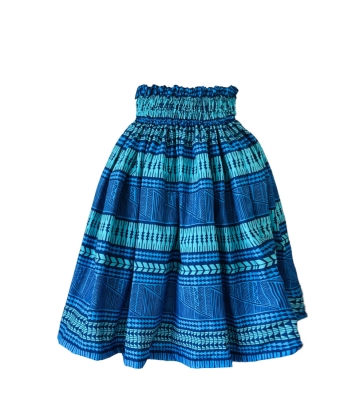 Hula Kids Pa'u Keiki XL size/ Blue / S78-XL