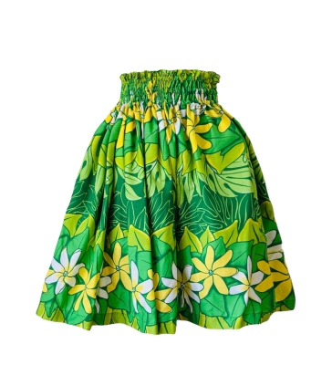 Hula Kids Pa'u Keiki XL size/ Green / S86-XL