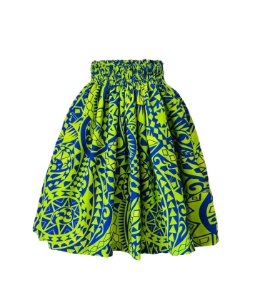 Hula Kids Pa'u Keiki XL size/ Yellow & Green / S88-XL