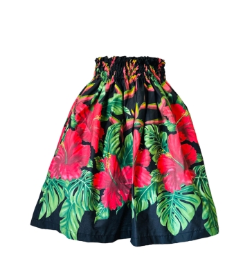 Hula Kids Pa'u Keiki XL size/ Black / S89-XL