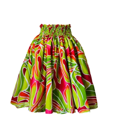 Hula Kids Pa'u Keiki XL size/ Red / S95-XL