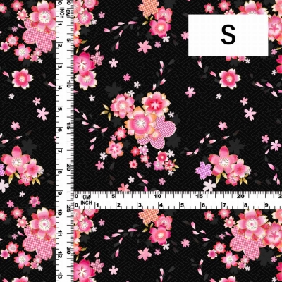 Japan Fabric / Cherry Blossom / JWA-003-BK