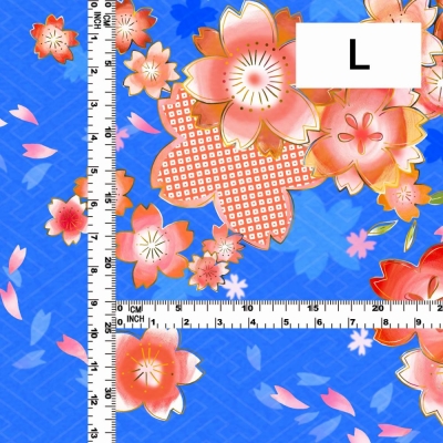 Japan Fabric / Cherry Blossom / JWA-003-BL