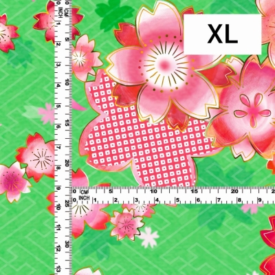 Japan Fabric / Cherry Blossom / JWA-003-GR