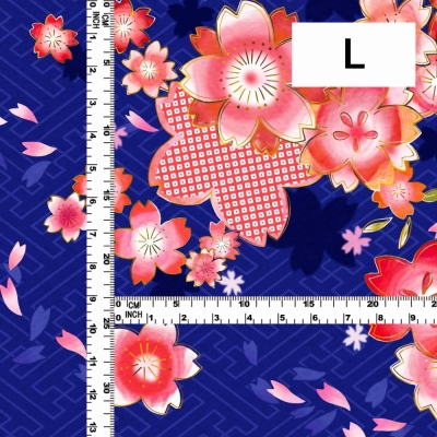 Japan Fabric / Cherry Blossom / JWA-003-NV