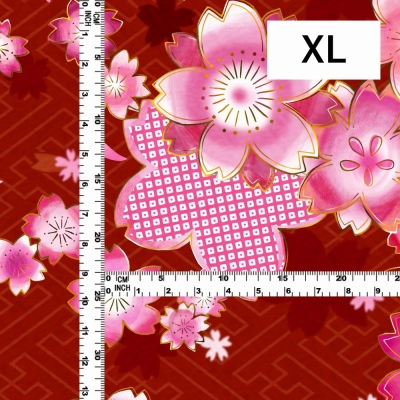 Japan Fabric / Cherry Blossom / JWA-003-RD