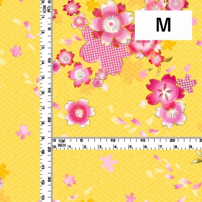 Japan Fabric / Cherry Blossom / JWA-003-YE